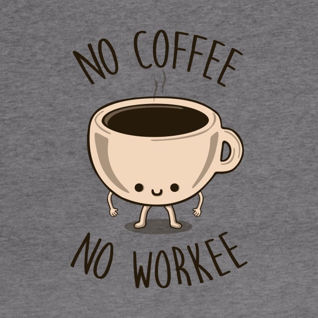 No Coffee No Workee by Melonseta